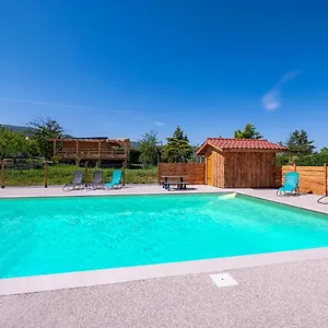 *** Camping Eco Lodge, Terrasse, Piscine, Parc Du Pilat France